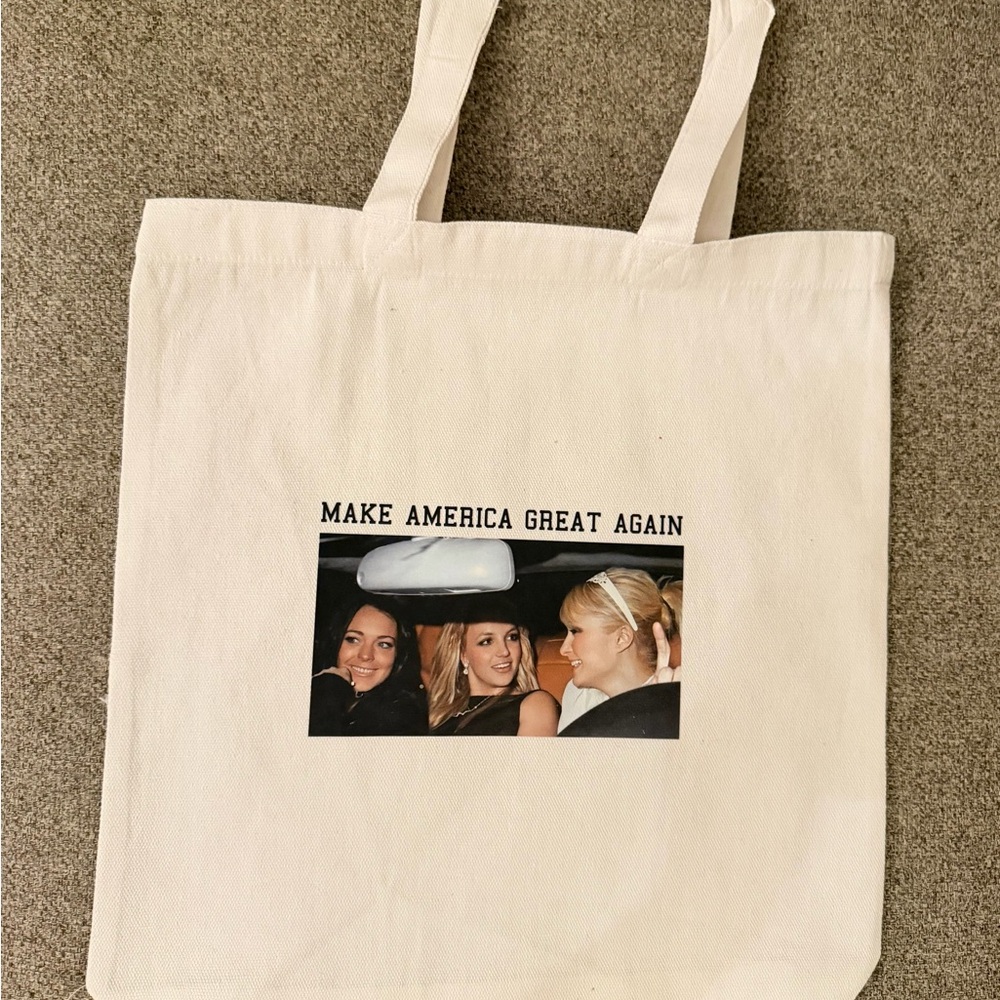White Canvas Tote Bag